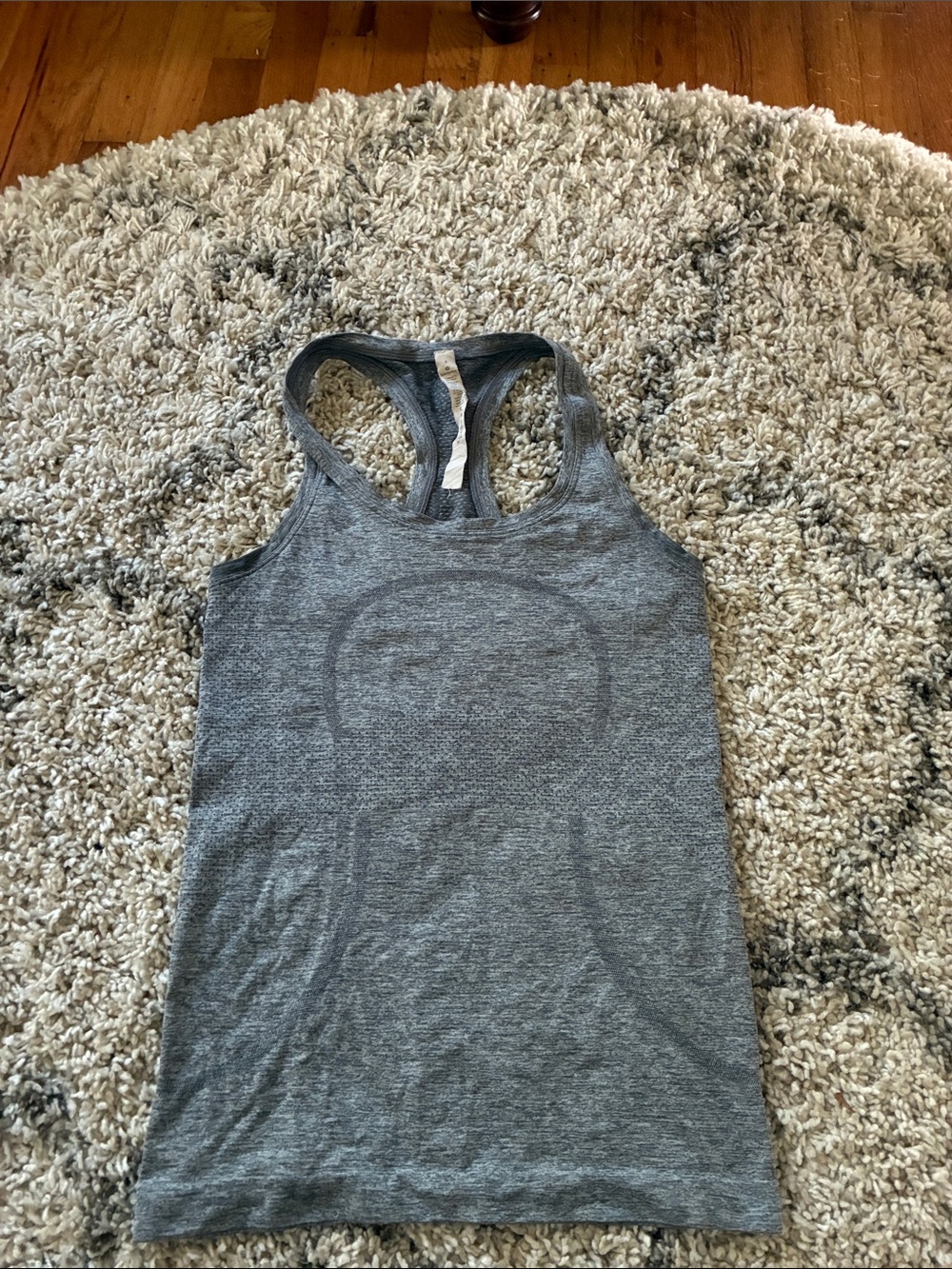 lululemon athletica Gray Racerback Tank
